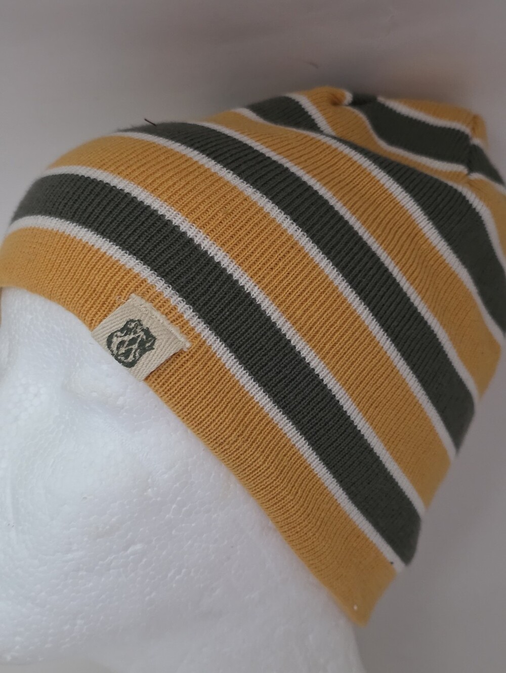 Vintage Y2k Mens Aeropostale Striped Winter Skater Beanie Cap OS Outdoor